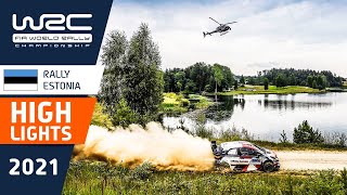 Highlights / Review Clip - WRC Rally Estonia 2021