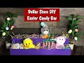 #dollarstoreDIY #EasterDIY #EasterCandyBar Dollar Store Easter DIY, Easter Candy Bar