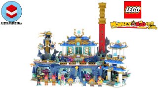 LEGO Monkie Kid 80049 Dragon of the East Palace - LEGO Speed Build Review