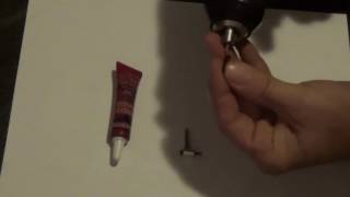 Threading a Align 450 DFC ball link
