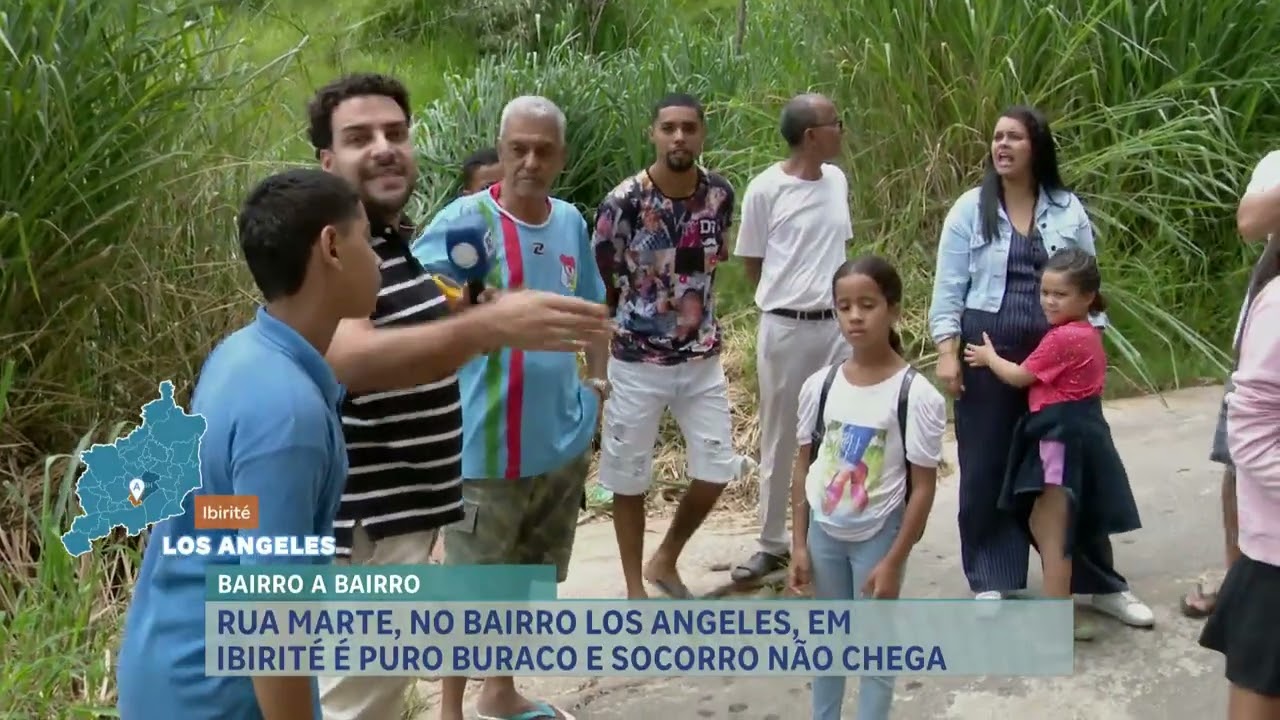 Bairro a Bairro: buracos na Rua Marte, em Ibirité, geram reclamações de moradores