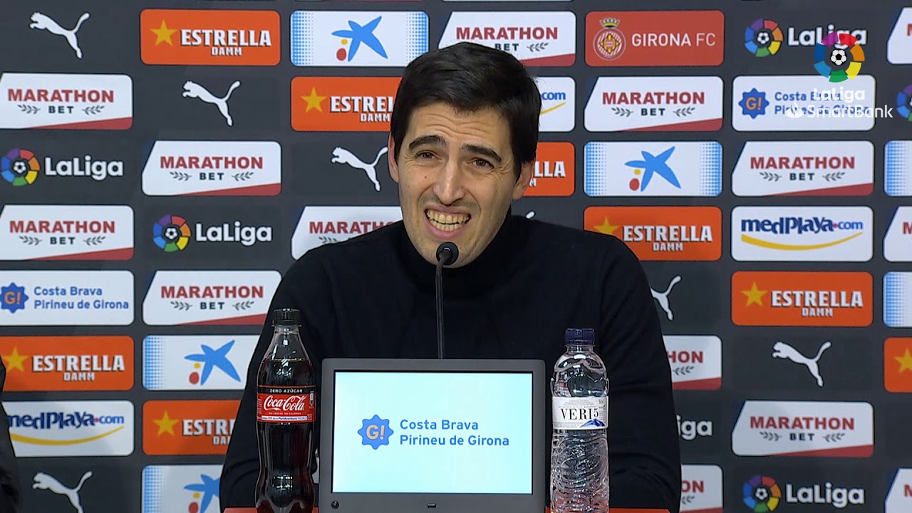 Rueda de prensa de Andoni Iraola tras el Girona FC vs CD Mirandés (0-3 ...