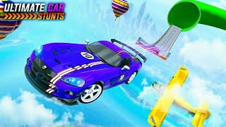 Ultimate Mega Ramp Car Stunt Races: Ramp Car Games -Android Gameplay 💯 screenshot 2