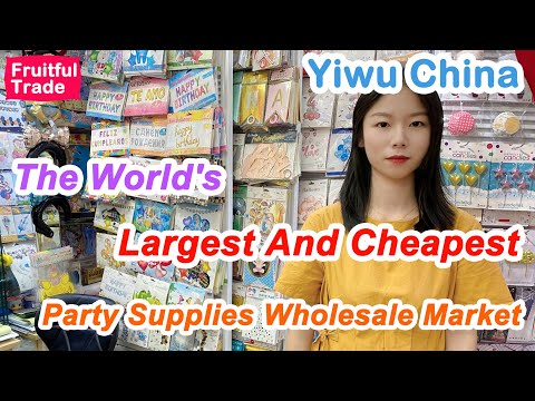 The World's Largest And Cheapest Party Supplies Wholesale