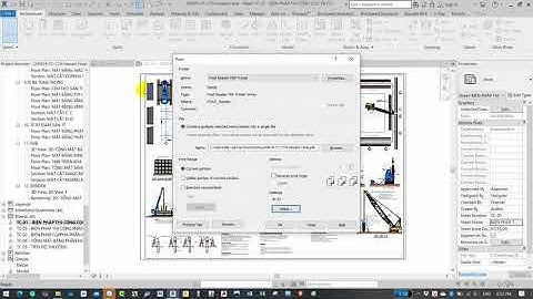 Cách xuất bản vẽ từ Revit sang PDF_ How to export from Revit to PDF
