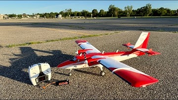 E-flite DHC-6 Twin Otter 1.4m BNF Basic - AMAZING MAIDEN FLIGHT!!!