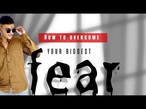 How to overcome your biggest fear 😧 - YouTube