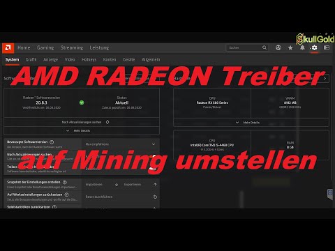 Mining 2021 Folge03 AMD Radeon Treiber einstellen. RX580 / Radeon VII 矿业