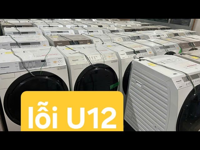 Troubleshooting U12 error. Panasonic Japanese domestic washing