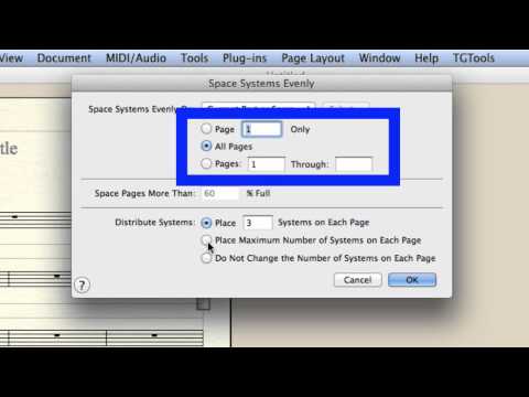 Spacing Staff Systems