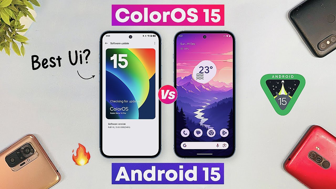 ColorOS 15 vs Android 15 AOSP - Best Features & Top Ui - YouTube