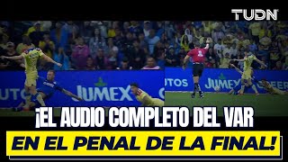 ¡Listos los audios del VAR! ¡Así llegaron a la conclusión de que era penal para el AMÉRICA! | TUDN