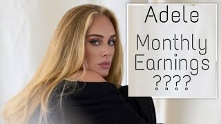 Adele's Monthly Earnings Revealed || Adele || Monthly Income || Net Worth || YT Income