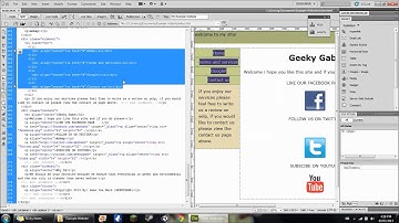 How to make a website with Adobe Dreamweaver~Part 2-Making Picture Links