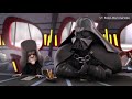 Darth Vader and Palpatine grab a drink at Dex&#39;s Diner (Star Wars detours)