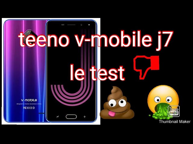 TEENO Vmobile J7 Mobile Phone Android 7.0 5.5 HD Screen 3GB+32GB supe 