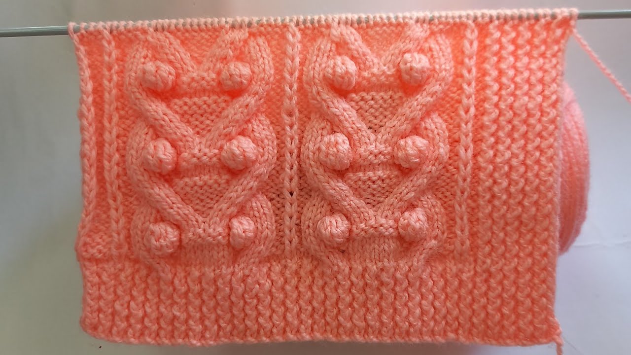 HERMOSO PUNTO TEJIDO A DOS AGUJAS | SAMANTHA 💗