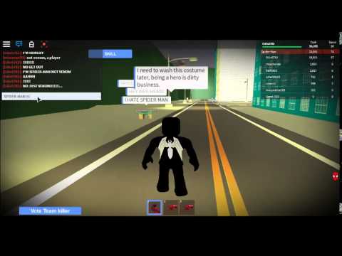 The Amazing Spider Man Roblox Serie Part 4 Black Suit Spider Man Youtube - roblox black suit roblox