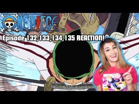 STRAW HAT ADVENTURES! One Piece Episode 132,133,134,135 REACTION!