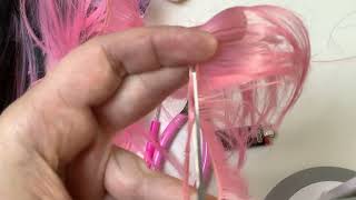 Comment remplacer les cheveux sur une poupée Monster High, Barbie: reroot, rerooting, réparation