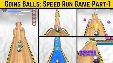 Going Balls : 1x Speed Run Mobile Gameplay Walkthrough Android, iOS Colour Ball Run (Level 21-25)