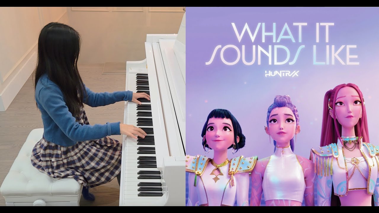 What It Sounds Like – KPop Demon Hunters | Piano Cover
