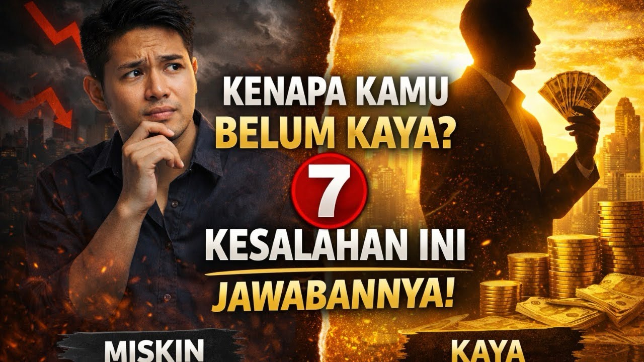 Kenapa Kamu Belum Kaya? 7 Kesalahan Ini Jawabannya!