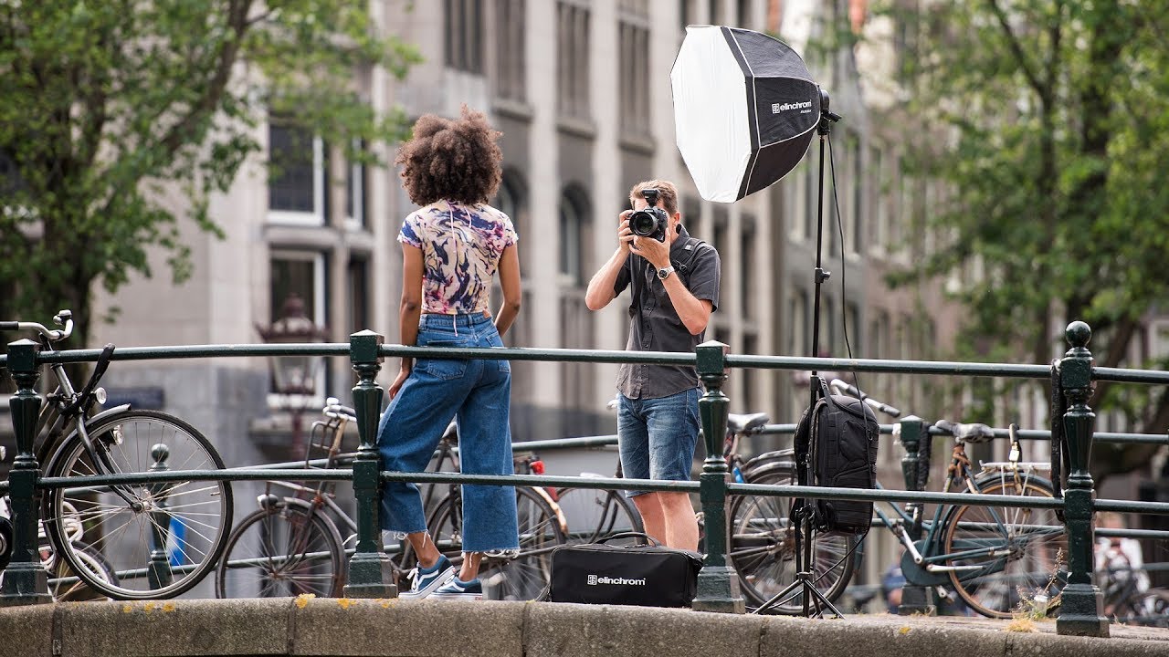 Urban Fashion BTS with the ELB 500 TTL