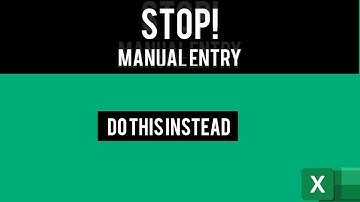 How to Create Dynamically Numbered List in Excel in 3 MINUTES