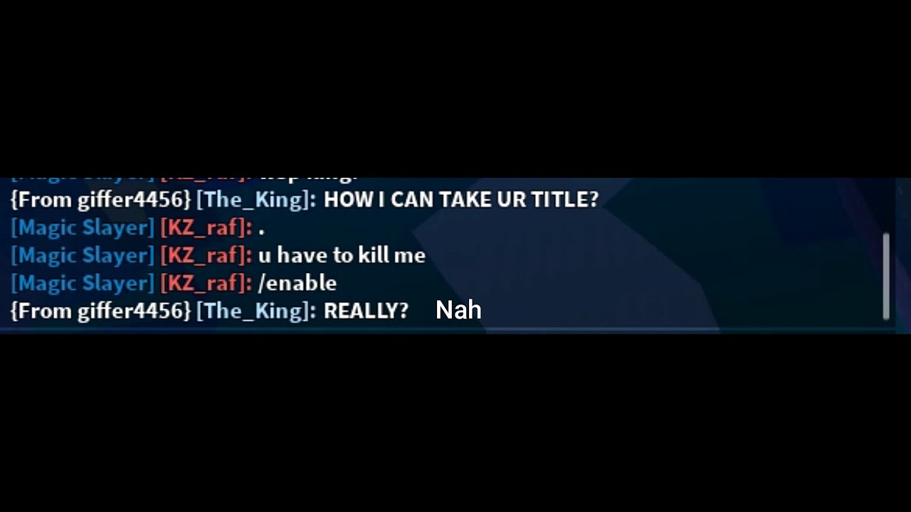 Blud wants the title and teams on me