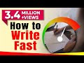 How to Write Fast With Good Handwriting? | Exam Tips For Students | LetsTute