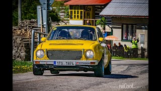 ČMPR 2. Rally Králíky 2024 Kolačanský - Machotová - Škoda 110R Coupé Rz4 Vysoký Potok - Červená Voda