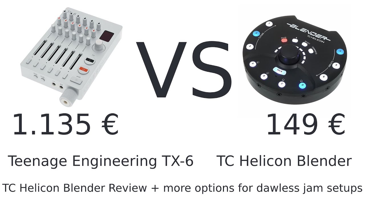TC Helicon Blender Review. The Cheap Alternative to Teenage Engineering
