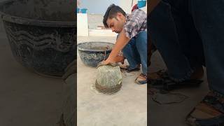 cement aur rassi se banaya gamla🤯😱 || #diy #viral #fyp #shorts