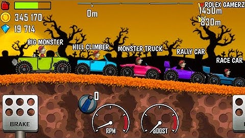hill climb racing | stage- haunted | gameplay Walkthrough (iOS & Android)