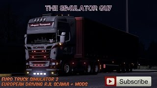 Euro Truck Simulator 2 - Scania RJL   Mods