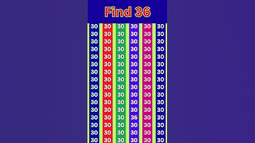 Find 36-EP#403#mathpuzzle #brainteaser #iqtest #mathstrics #pahelian #reasoning #shorts