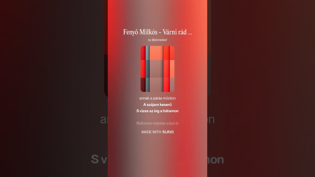 Fenyő Milkós- Várni rád egy éjen át...(DCountryCover-AI)