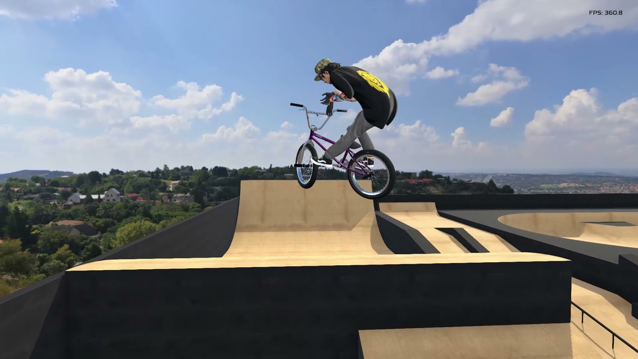 BMX Streets PIPE - Dan's Mod Map Line