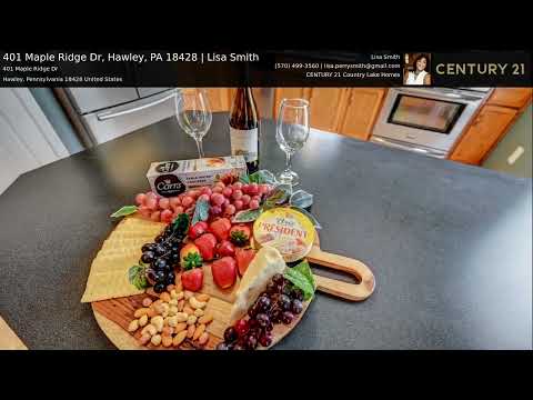 401 Maple Ridge Dr, Hawley, PA home video tour