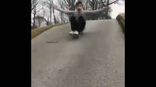 Johnny orlando skateboarding
