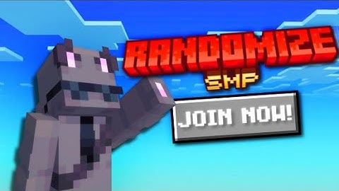 This Server Will Change Minecraft! | Randomize SMP - Applications Open!