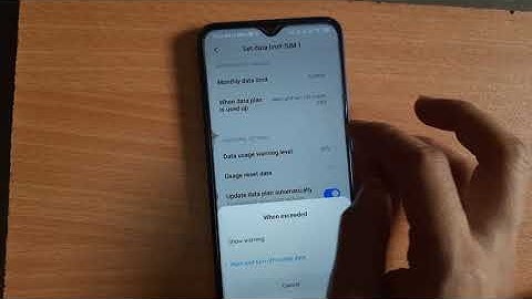 Poco M2 Data Limit Setting | How to Set Data Limit In Poco M2 | Poco M2 Me Data Limit Kaise Set Kare