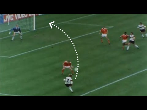 Andreas Brehme amazing goal vs Netherlands | Fifa World Cup 1990 #GreatestWorldCupGoals