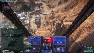 Planetside 2 Test Server Stress Test ANT Construction System Part 1 B.C