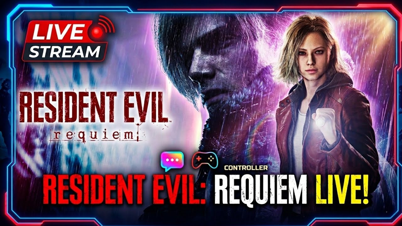 RESIDENT EVIL REQUIEM | HARD MODE | LIVE STREAM | GAMEPLAY - YouTube