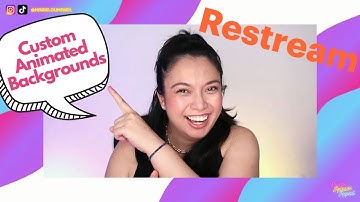 Animated Backgrounds in Restream ▪ Customize your video + look awesome!