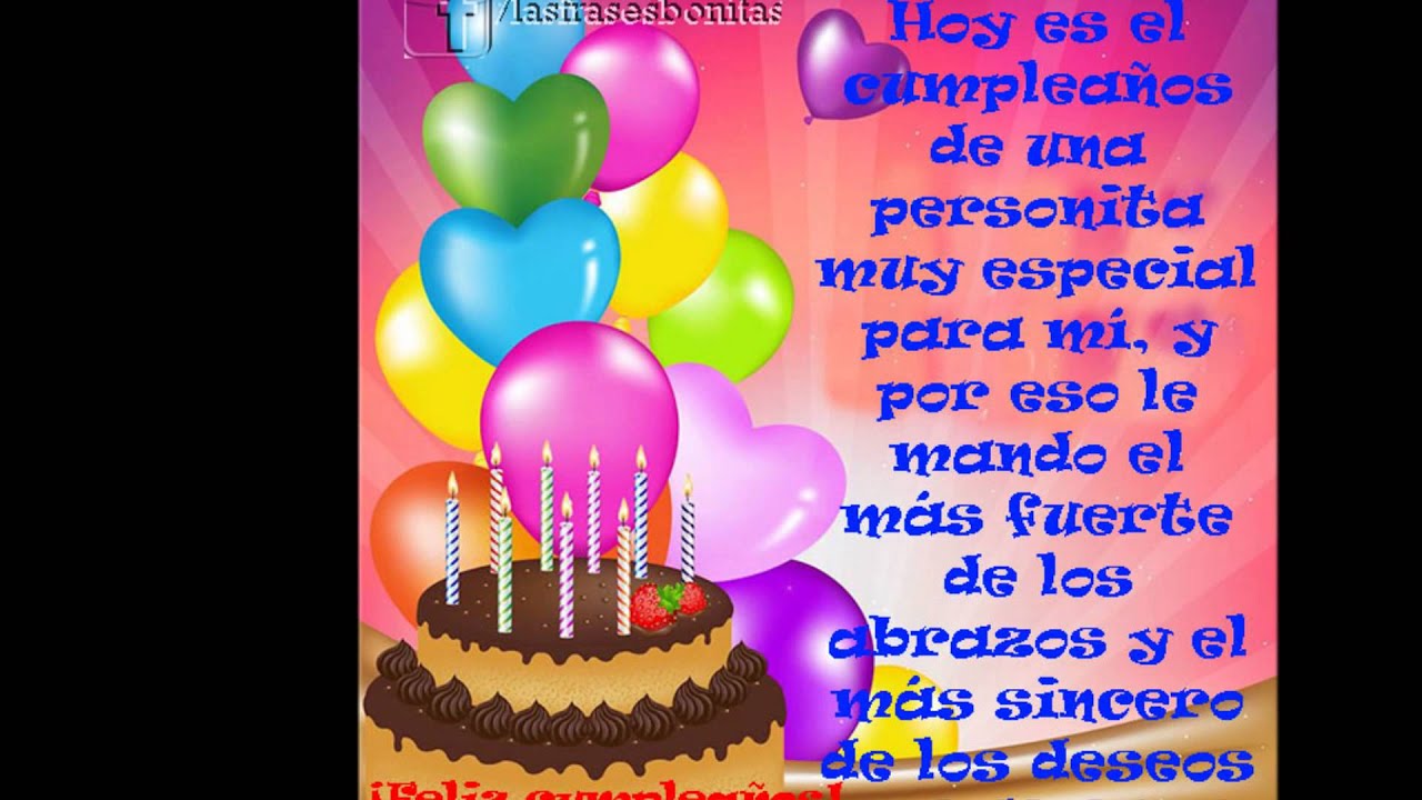 Feliz cumple prima - YouTube