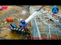 THE MOST SCARY CRANE AND WORK ACCIDENTS & TRUCK ACCIDENTS