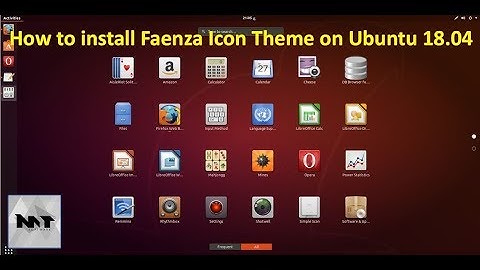 How to install Faenza Icon Theme on Ubuntu 18.04